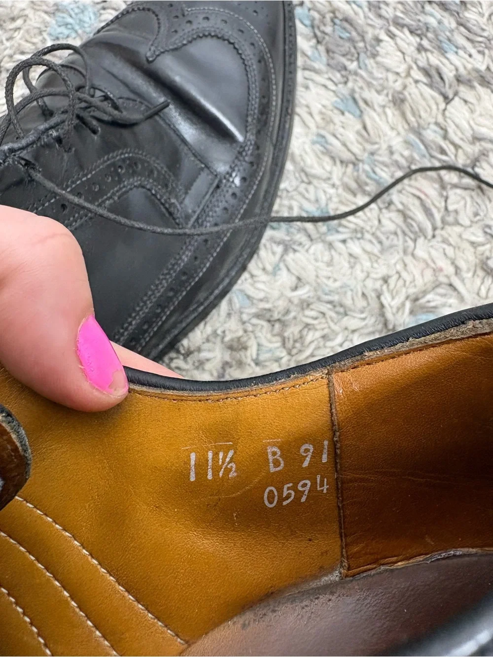 Allen Edmonds classic black